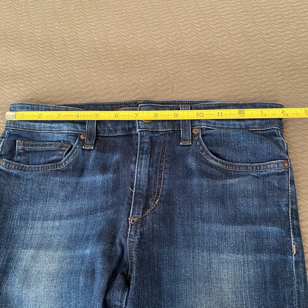 Joe’s Jeans mid rise skinny ankle jeans 27 women’s dark denim EUC riveted - Picture 4 of 10